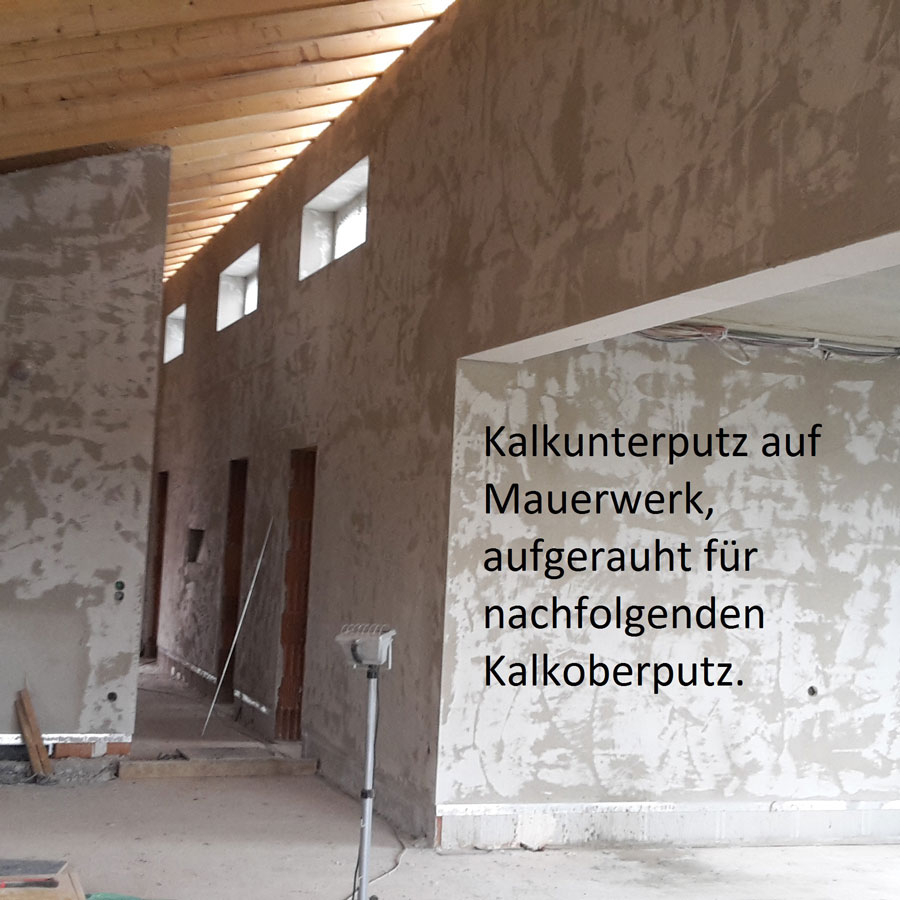 Kalkoberputz Naturputz Weiland, Saarland