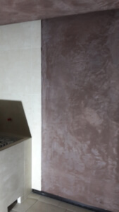 Kalkputztechnik Saunabereich Seazeitlodge